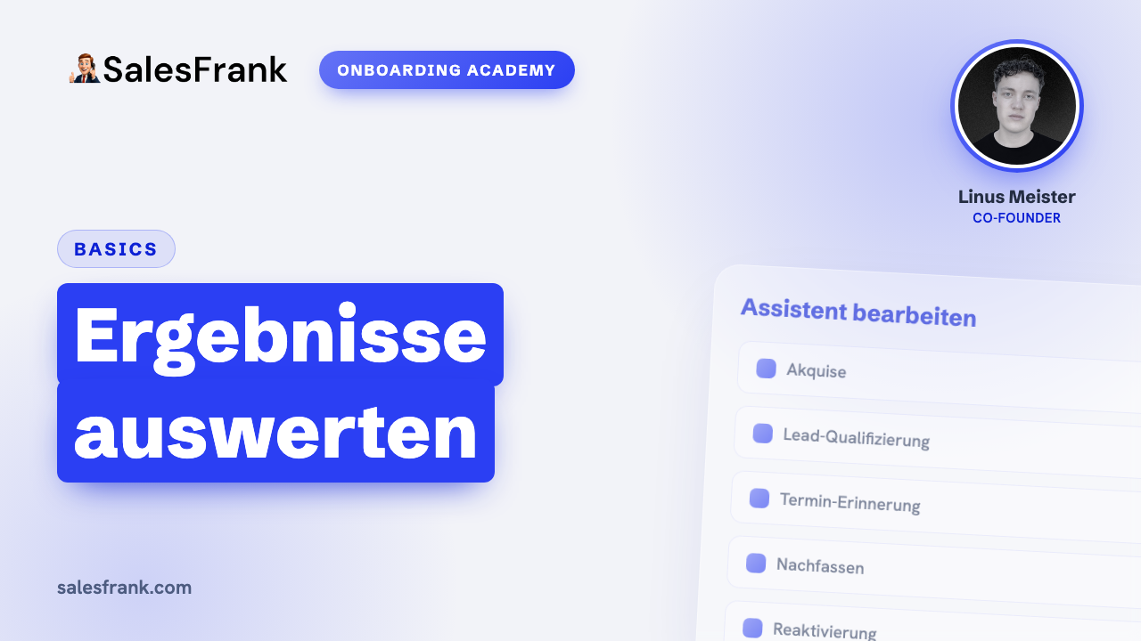 Thumbnail: Ergebnisse auswerten